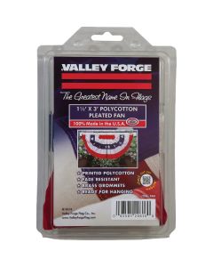 Valley Forge 1.5 Ft. W. x 3 Ft. L. Polycotton Fan Flag Bunting (2-Pack)
