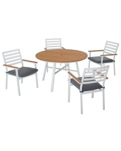 Outdoor Expressions 5-Piece Dining Set