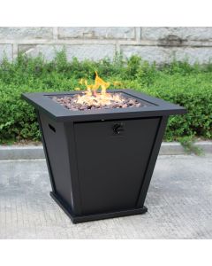 Bond Olivera 28 In. Square Steel Gas Fire Pit