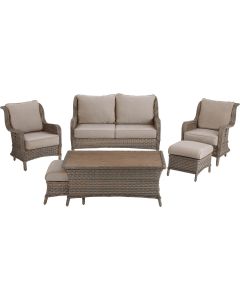 Outdoor Expressions Heritage 6-Piece Chat Set