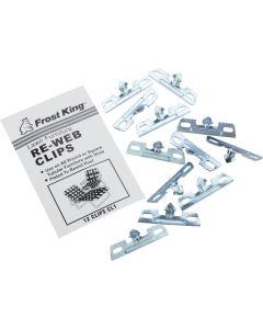 Frost King Plated Outdoor Chair Webbing Clips (12-Pack)