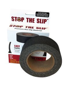 Stop The Slip 2 In. x 30 Ft. Black Non-Slip Grit Tape
