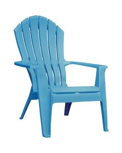 Adams RealComfort Pool Blue Resin Adirondack Chair