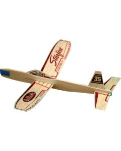 Paul K Guillow Starfire 12 In. Balsa Wood Glider Plane