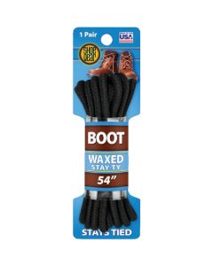 Shoe Gear Waxed 54 In. Round Boot Laces