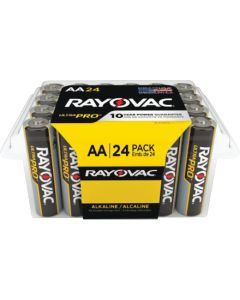 Rayovac UltraPro AA Alkaline Battery (24-Pack)