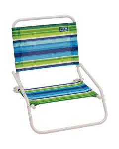 Rio Brands 1-Position Steel Folding Sand Chair