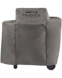 Traeger Ironwood 650 46 In. Gray Hydrotuff Full-Length Grill Cover