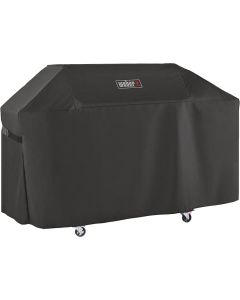 Weber Genesis 400 Series 71 In. Black Polyester Grill Cover