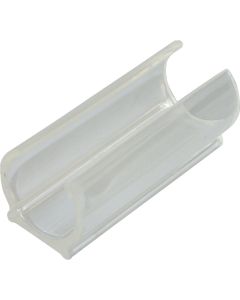 Do it 7/8 In. X 2 In. X 3/4 In. Clear Plactic Replacement Tube Patio Furniture Cap (4-Pack)
