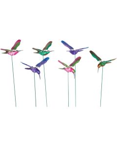 Exhart WindyWings 15.5 In. H. Plastic Hummingbird Garden Stake