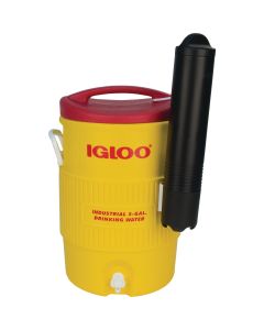 Igloo 5 Gal. Yellow Industrial Water Jug with Cup Dispenser