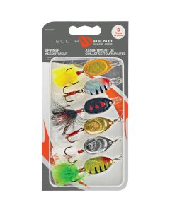 SouthBend 6-Piece Spinner Fishing Lure Kit