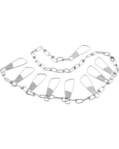 SouthBend 3 Ft. 10 In. 9-Snap Cadmium-Plated Chain Fishing Stringer