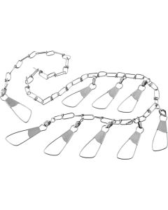 SouthBend 3 Ft. 10 In. Deluxe 9-Snap Cadmium-Plated Chain Fishing Stringer