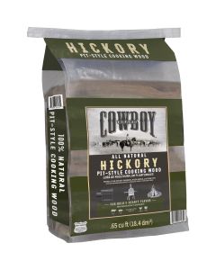 Cowboy 0.65 Cu. Ft. Hickory Pit-Style Cooking Wood