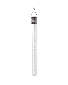 Exhart 10 In. Acrylic Color Changing LED Bubble Stick Solar Light