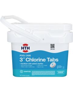 HTH Pool Care 3 In. 25 Lb. Chlorine Tabs