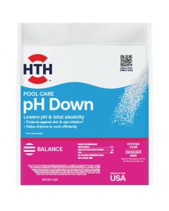 HTH Pool Care pH Down 5 Lb. pH Decreaser Granule