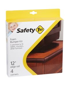 Safety 1st Adhesive Foam Brown Edge Roll and Corners Bumper Kit