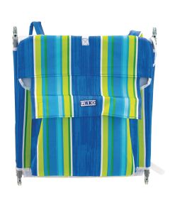 Rio Brands Beach Multiple-Position  Steel Folding Backpack Lounger