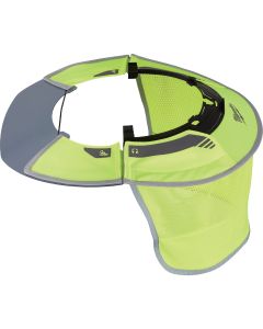 Milwaukee Bolt Hi-Vis Yellow Nylon Hard Hat Sun Visor & Sunshade with 50+UPF UV Protection