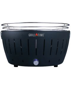 Grill Time Tailgater GTX Gray 200 Sq. In. Charcoal Portable Grill