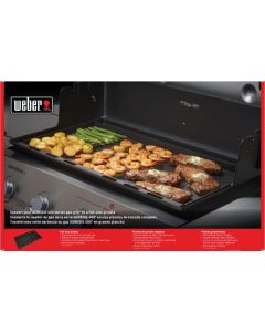 Weber Genesis 400 Series 32.67 In. W. x 18.67 In. L. Carbon Steel Full Size Grill Griddle