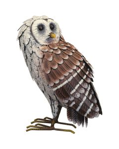 Regal Art & Gift 13 In. Metal Standing Barn Owl