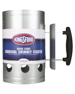 Kingsford Quick Start 6.8 In. Zinc-Plated Steel Chimney Charcoal Starter