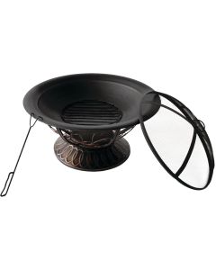 Crichton 30 In. Round Wood Burning Fire Pit