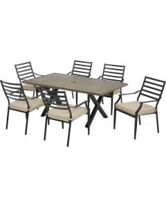 Outdoor Expressions Walton 7-Piece Dining Set