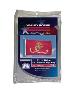 Valley Forge 3 Ft. x 5 Ft. Nylon Marine Corps Military Flag