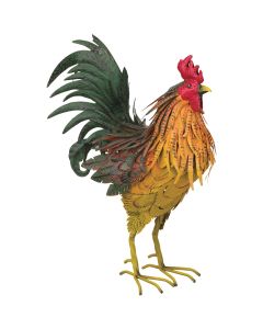 Regal Art & Gift 15 In. Metal Napa Rooster Lawn Ornament