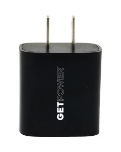 GetPower Power Delivery AC USB Adapter, Black