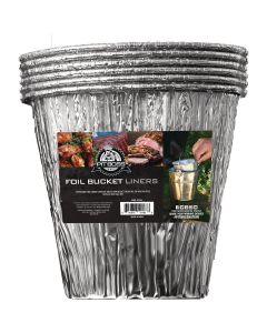 Pit Boss 6 In. Grease Bucket Foil Liners (6-Pack)
