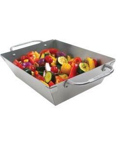 Broil King Imperial 13 In. W. x 9.75 In. L. Stainless Steel Grill Wok Topper Tray