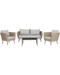 Outdoor Expressions Century City 4-Piece Chat Set