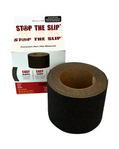 Stop The Slip 4 In. x 30 Ft. Black Non-Slip Grit Tape