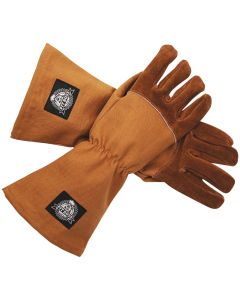 Pit Boss 1 Size Fits Most Tan Heavy-Duty BBQ Grilling Gloves (1-Pair)