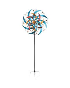 Regal Art & Gift 32 In. Crescent Triple Wind Spinner