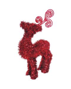 Youngcraft 14 In. Tinsel Deer Holiday Decoration