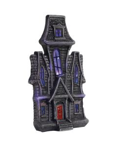 24 In. LED Lighted Haunted House Halloween Decoration