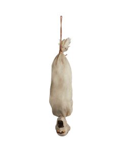 55 In. Hanging & Shaking Wrapped Victim Halloween Decoration