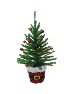 Youngcraft 18 In. Green Tinsel Tree