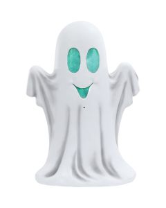 24 In. LED Giant Ghost Wall Plaque Halloween Decoration