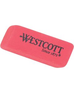 Westcott Pink Pearl Pencil Eraser (3-Pack)