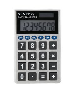 Sentry Jumbo Key Auto-Off 8-Digit Pocket Calculator