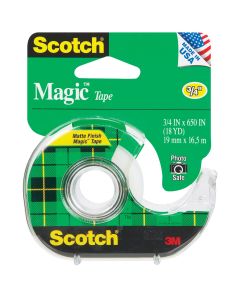 3M Scotch 3/4 In. x 650 In. Magic Transparent Tape
