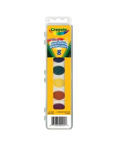 Crayola Washable Assorted Water Colors (8-Pack)